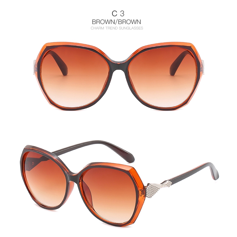 Kính mát gọng vuông tráng gương thời trang cho nữ