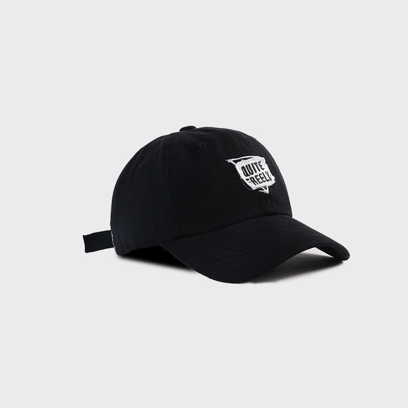 Mũ lưỡi trai cotton LINJW cá tính thời trang thể thao nam nữ