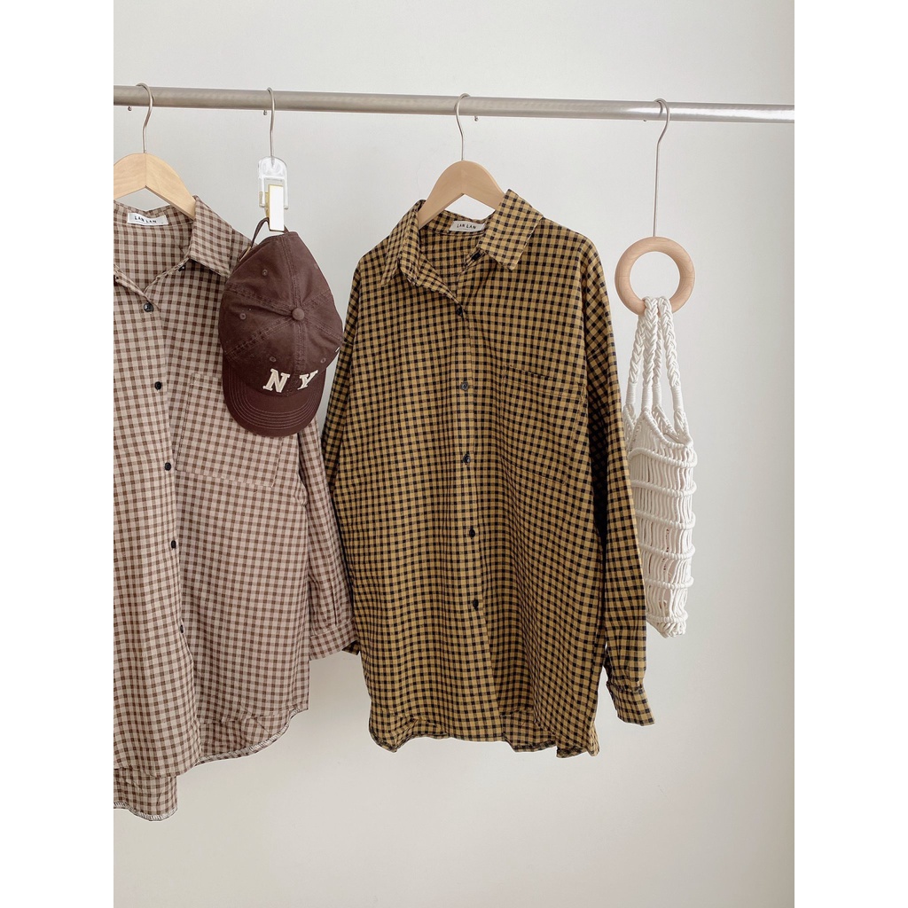 Áo Sơ mi kẻ caro LanLan