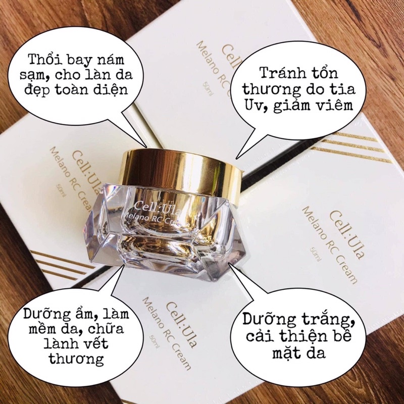 KEM PEEL DA HUỶ NÁM MELANO RC CREAM CELLula