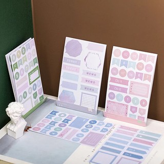Washitape set lịch sổ tay