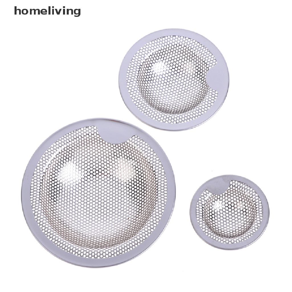 Lưới Lọc Cống Thoát Nước Bồn Rửa Chén Bằng Inox 3 Kích Cỡ Tiện Dụng Cho Nhà Bếp