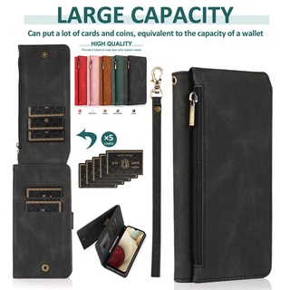 Bao Da Điện Thoại Nắp Lật Kiêm Ví Khóa Kéo Đựng Thẻ Đa Năng Kiểu Doanh Nhân Cho for Iphone 13 Pro max 11 Pro Max Case I8 I7 I6 SE2 Plus
