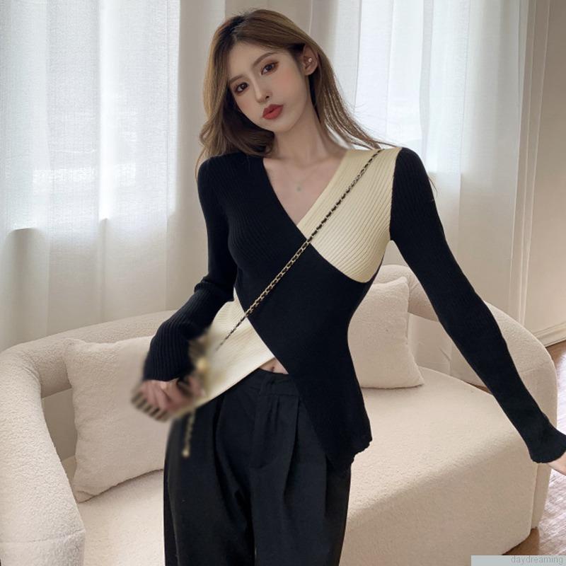Áo len dệt kim thiết kế độc đáo