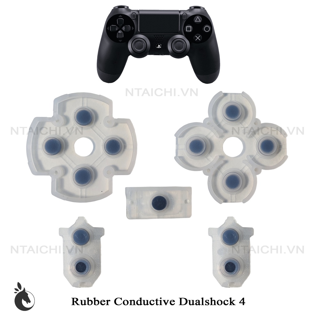 NÚT CAO SU DẪN ĐIỆN CHO TAY CẦM DUALSHOCK 4 ,PS4 Controller | Rubber Conductive Dualshock 4