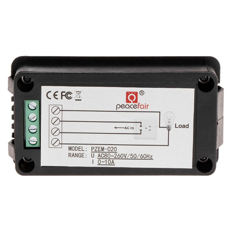Đồng Hồ Đo Điện Áp Kỹ Thuật Số Bonjour 6 Trong 1 Ac 80~260v 100a