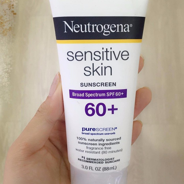 Kem Chống Nắng Neutrogena Sensitive Skin Sunscreen SPF60 (88ml)