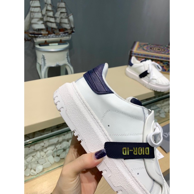 Giày thể thao nam nữ Dior CD da thật cao cấp thiết kế mới phong cách