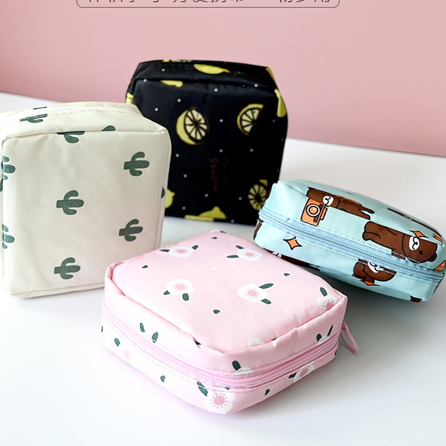 Ví Đựng Tiền Xu Mini Có Khóa Kéo Thời Trang Dành Cho Nữ