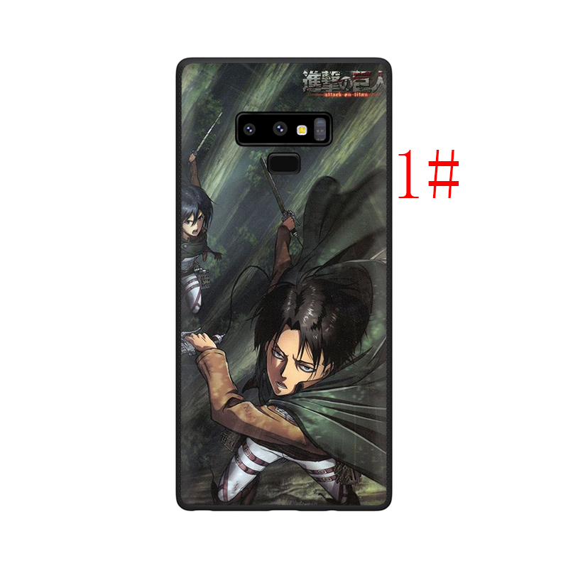 Ốp Lưng Silicone Mềm In Hình Attack On Titan Cho Samsung A10 A10S A20 A20S A20E A30 A30S A40 A40S A50 A50S A60