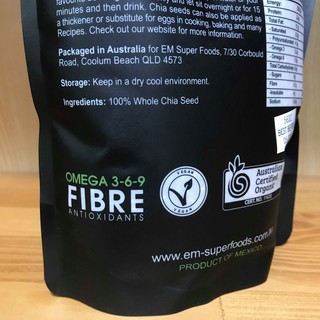 Hạt chia đen Úc Black Bag 500gr