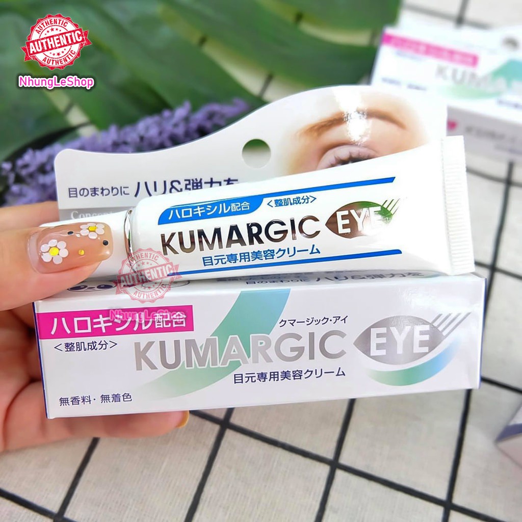 Kem Ngăn Ngừa Thâm Quầng Mắt Kumargic Eye Nhật Bản (Bản Mới)