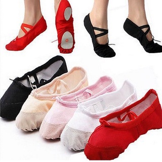 Giày Múa Ba Lê Đế Mềm Cho Bé Gái