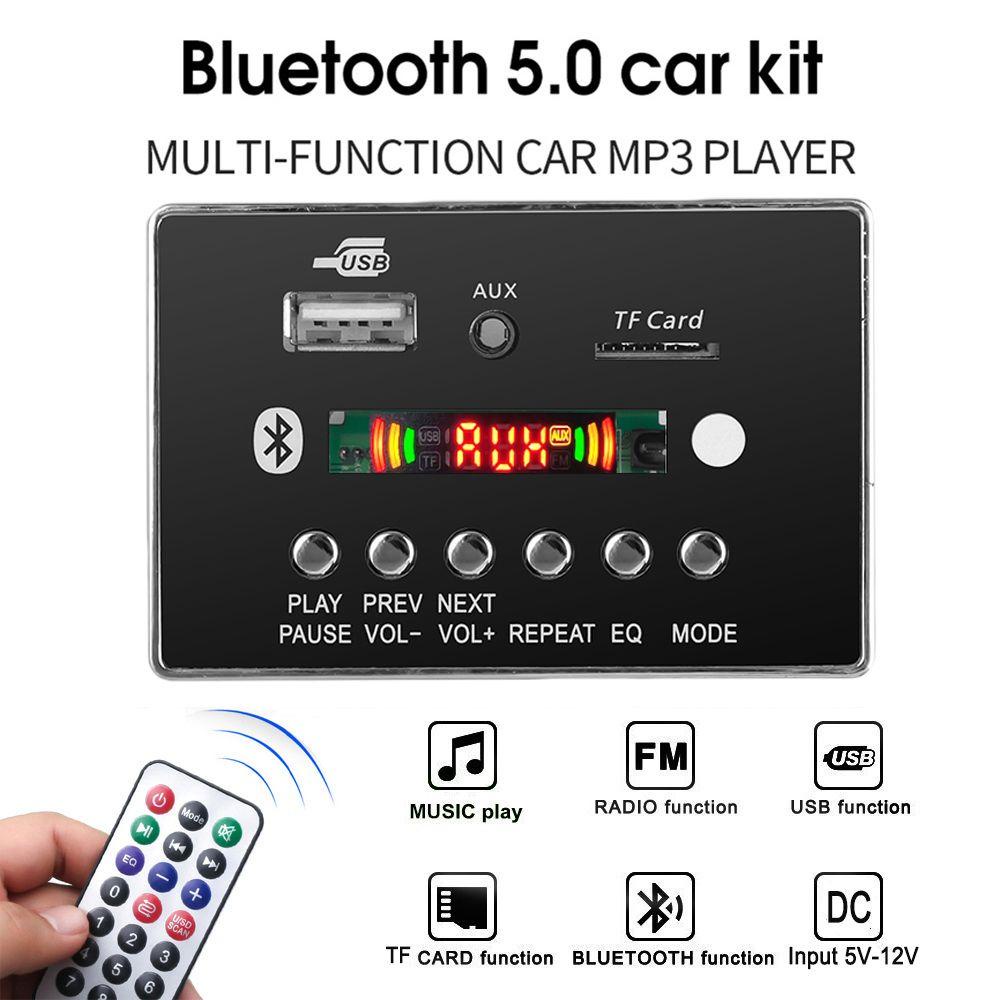 MYRONGVN Bảng Giải Mã Bluetooth Tích Hợp Máy Nghe Nhạc MP3 Cho Xe Hơi