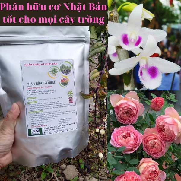 5 kg phân bón hữu cơ khoáng Nhật - phân bón nhập khẩu trực tiếp từ Nhật Bản