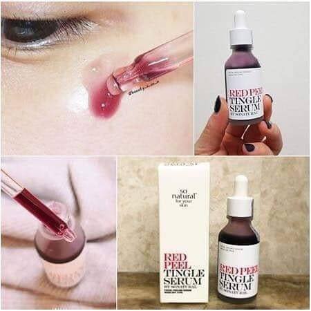 RED PEEL TINGE SERUM SONATURAL - Serum Peel Da Sinh Học Thế Hệ Mới 35ML