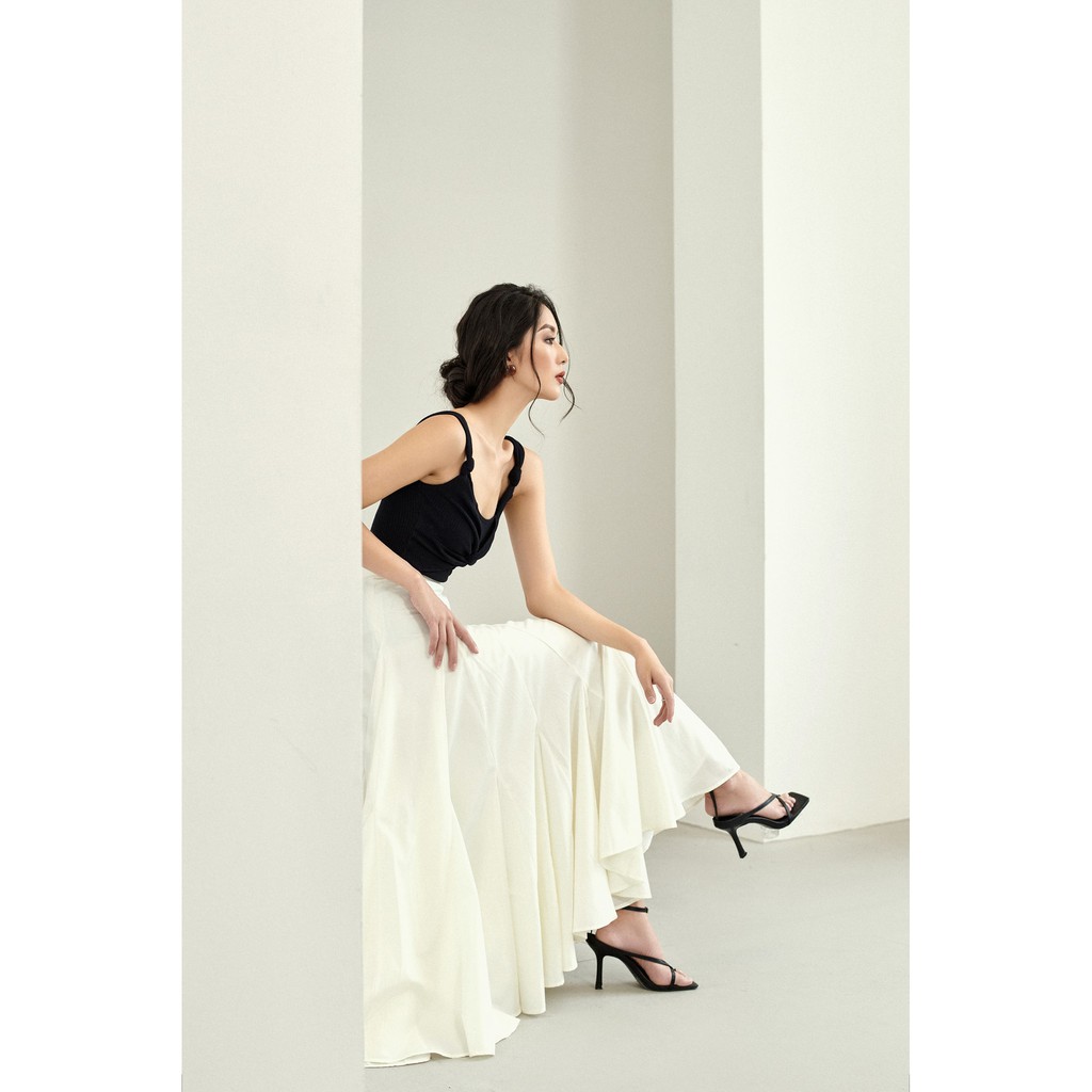 MAVEN - Váy trắng rũ dáng dài Fire Skirt | BigBuy360 - bigbuy360.vn