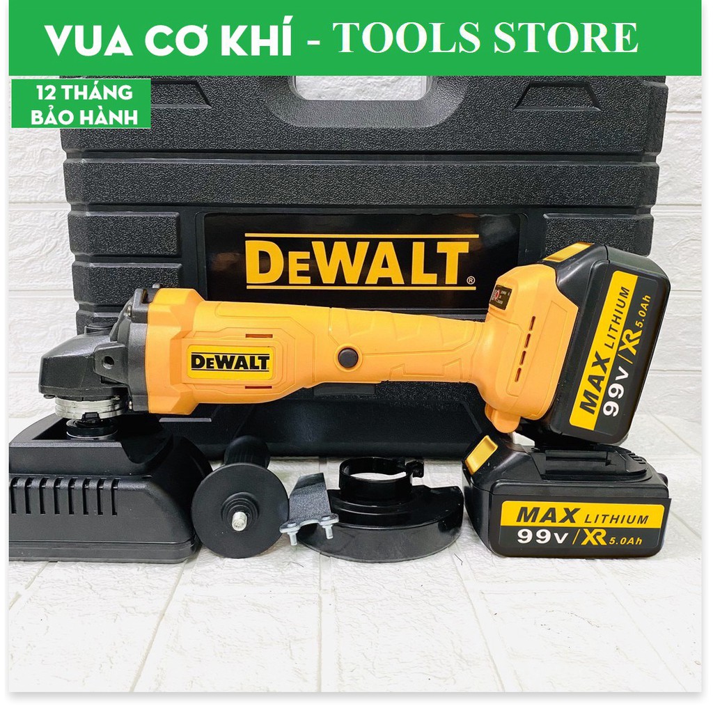 Mài pin thương hiệu Mỹ Dewalt 99V - Máy cắt cầm tay - Mài pin cầm tay - Không chổi than