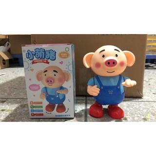 Sỉ Đồ chơi chú heo Pegpa Pig biết nhảy biết hát, lợn thông minh biết nhảy biết hát có đèn