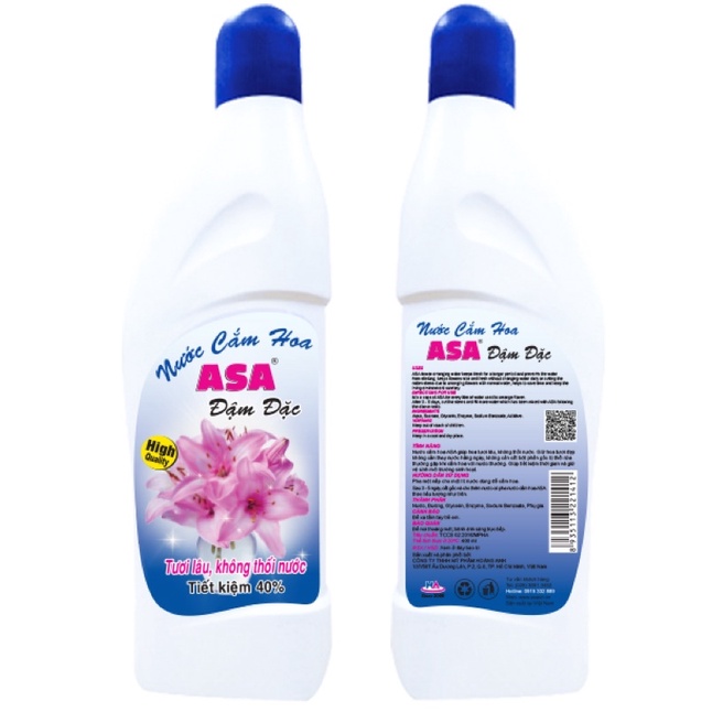 Nước cắm hoa đậm đặc chai lớn 400ml
