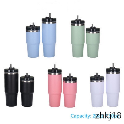 Bình nước giữ nhiệt 600ml/890ml 20oz/ 30oz bằng thép không gỉ tiện dụng