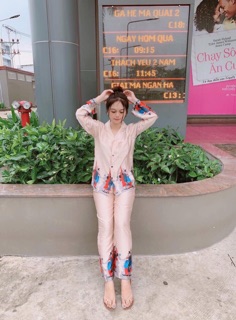 SIÊU ĐẸP 2 bộ lụa dài tay