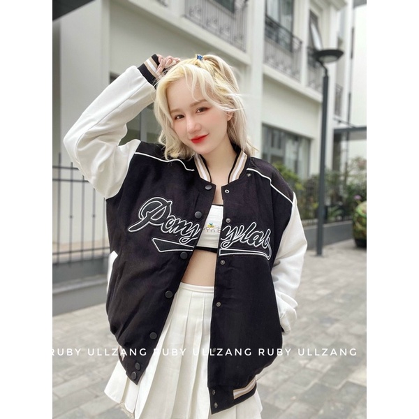 ÁO KHOÁC BOMBER FREESIZE