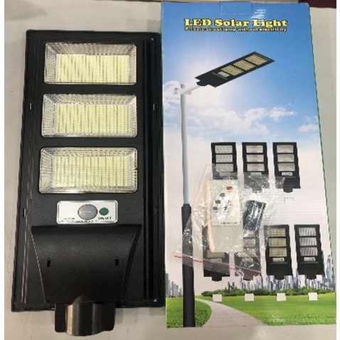 (HÀNG CHÍNH HÃNG VINASOLAR) Đèn Đường Năng Lượng Mặt Trời Liền Thể SOLAR LIGHT 150W - Nhựa ABS Cứng LEE-VINA D150