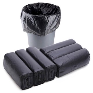 Gồm 6 cuộn túi đựng rác màu đen