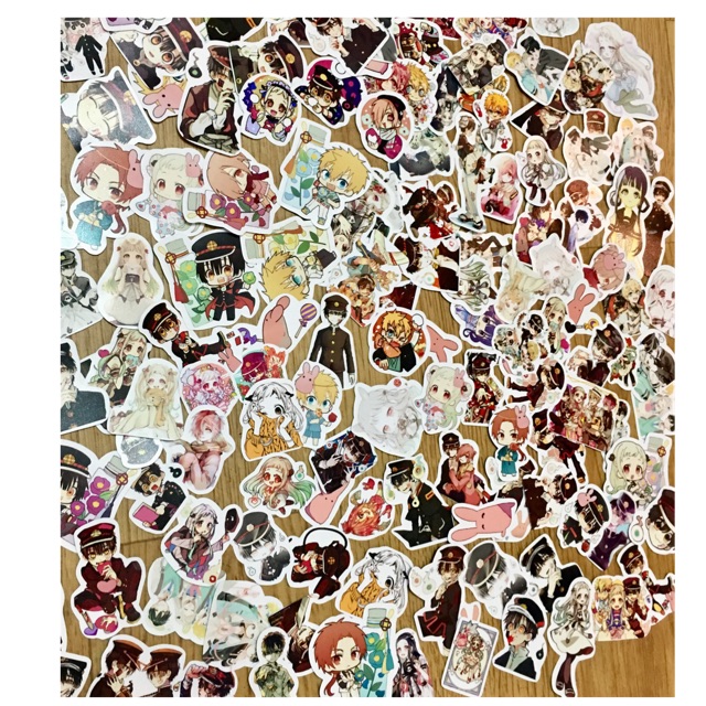 Combo 15-30 sticker in theo yêu cầu có đề can dán