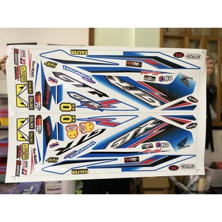 Ten rời xe winner GTR trắng xanh