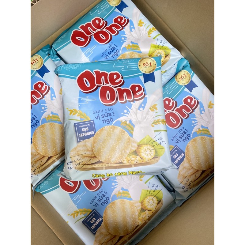 Bánh Gạo One One vị Sữa Ngô 149g