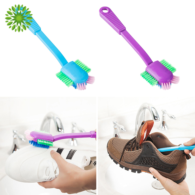 Bàn Chải Vệ Sinh Giày Cán Dài Tiện Dụng Cr1