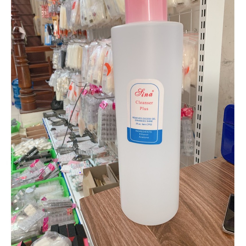 Nước lau gel, rửa móng SINA hũ chiết 100ml