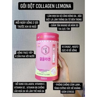 BỘT UỐNG COLLAGEN LEMONA HÀN QUỐC