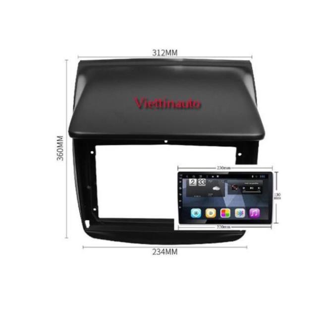 Mặt dưỡng 9 In xe  Mitsubishi Pajero Sport 2007-2013