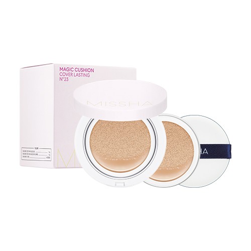 Phấn Nước MISSHA COVER LASTING Kiềm Dầu, Lâu Trôi Missha Magic Cushion SPF50+/PA+++ 15g ( hồng nhạt )