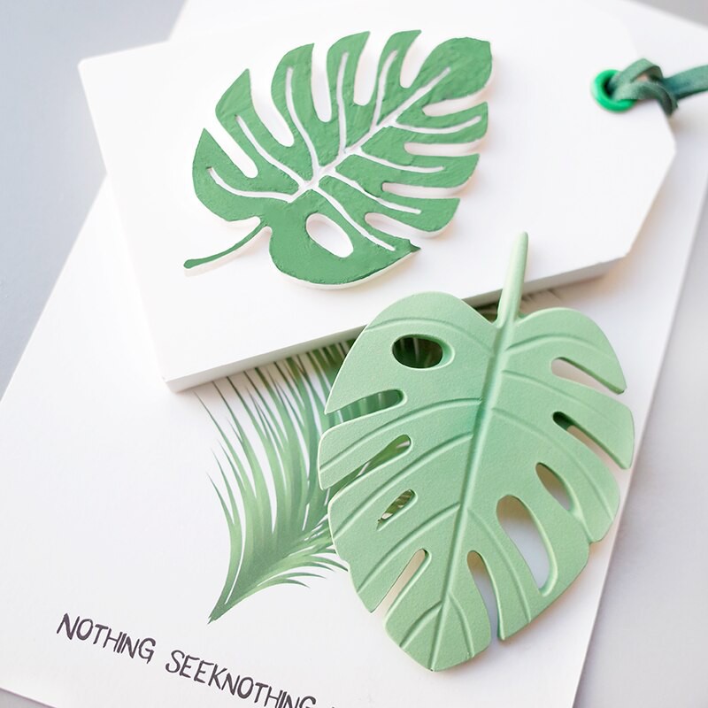 Khuôn silicon 3D làm rau câu làm bánh mẫu lá Monstera