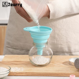 Phễu Silicone Cấp Thực Phẩm Có Thể Gấp Gọn Tiện Dụng Cho Nhà Bếp