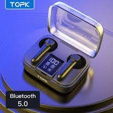 Tai Nghe Không Dây TOPK T20 TWS Kết Nối Bluetooth Chất Lượng Cao