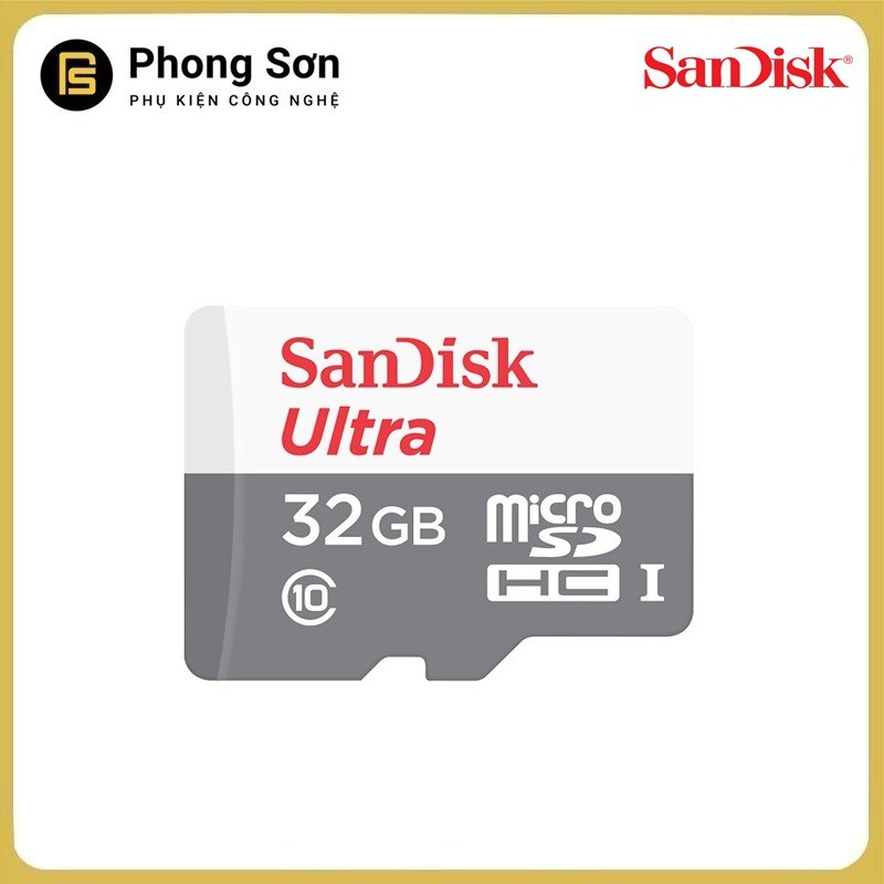 Thẻ nhớ Micro SDHC 32GB Ultra 533x 80mb/s Sandisk | BigBuy360 - bigbuy360.vn