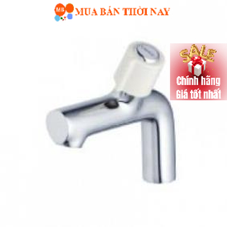 Vòi chậu lavabo caesar b075c tay nhựa lạnh