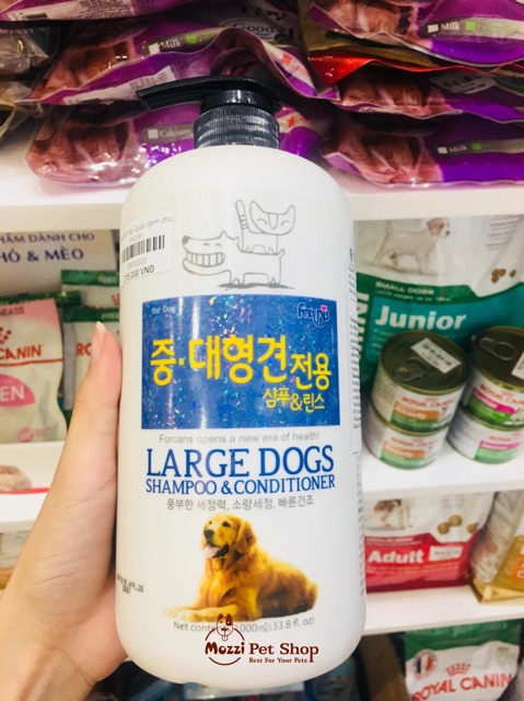Forcans Sữa tắm Hàn Quốc 550ml cho chó mèo