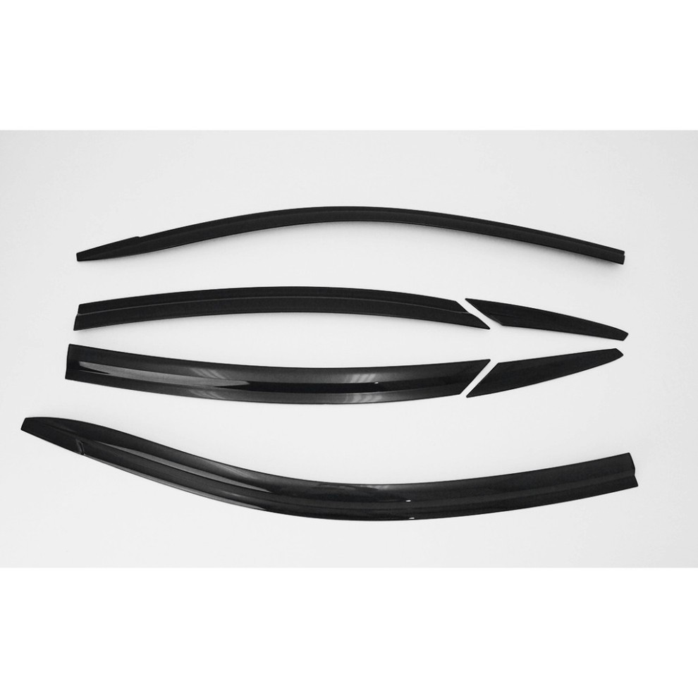 Vè che mưa Accent 2019-2020 2021 2022 2023 mẫu đen bóng 6 chi tiết chính hãng hàn quốc