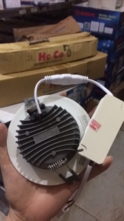Đèn led âm trần 90/9W trắng RD