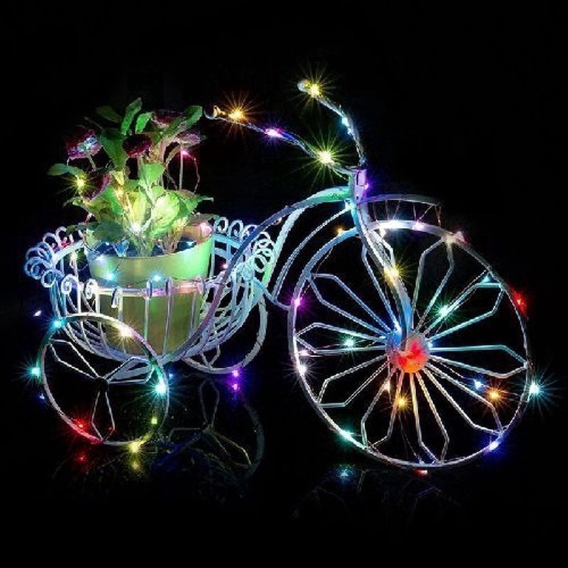 1M/2M/3M/5M Dây đồng ánh sáng dây đèn trang trí sân vườn ngoài trời dây ánh sáng không thấm nước