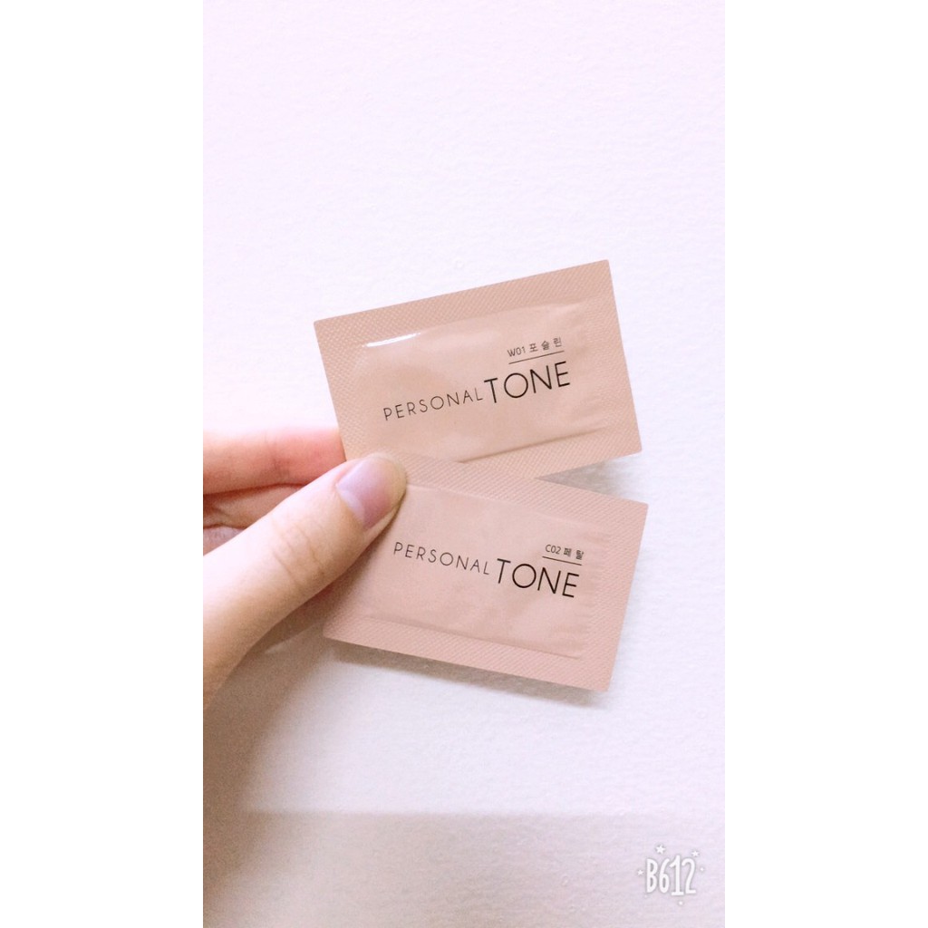 Mẫu Dùng Thử Kem Nền Trang Điểm A'Pieu Personal Tone Foundation Cover SPF30/Pa++ 1 ml