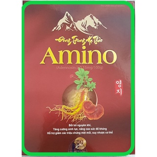 Amino,bổ sung vitamin tổng hợp,giúp ăn ngon, giảm stress, tăng sức đề kháng ( Hộp 60 viên)