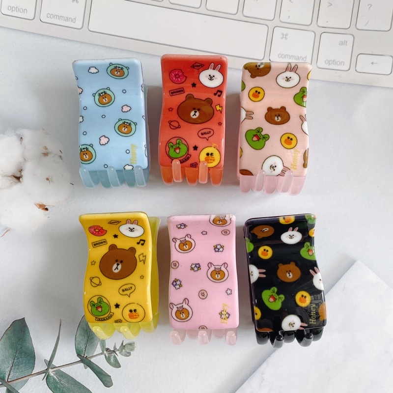 Kẹp tóc càng cua cao cấp kẹp càng cua 5 răng