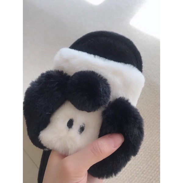 Dép bông đi trong nhà nam nữ hình thú đáng yêu kèm ảnh thật